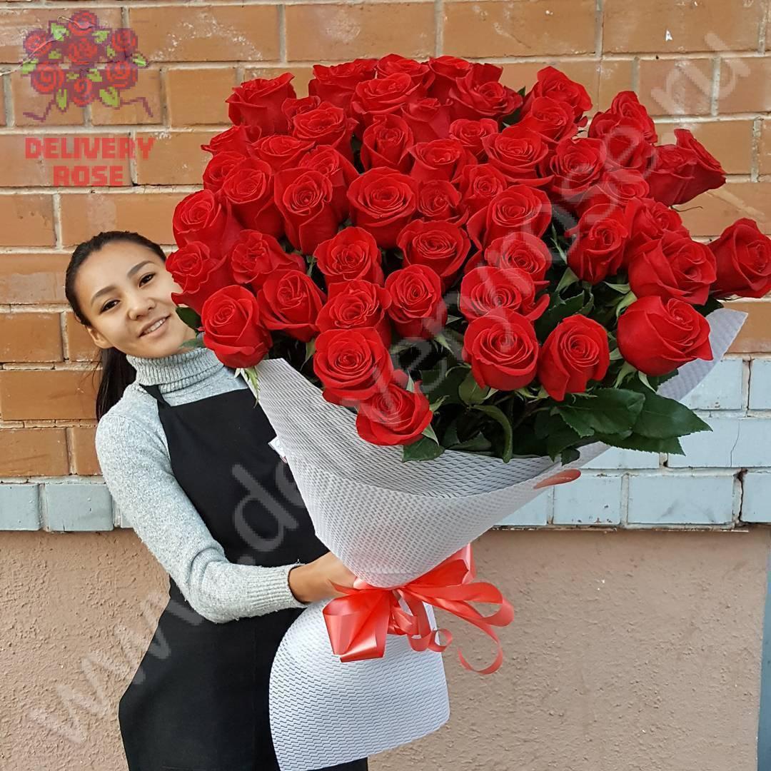 51 длинная роза 120 см