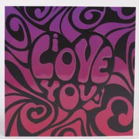 Открытка «Love you»